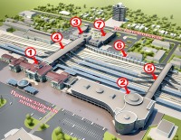 Реконструкция вокзального комплекса Донецка