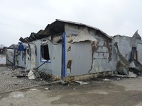 Вогнем знищено господарчу будівлю та приміщення двох магазинів