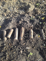 Вінничанин на власному подвір’ї знайшов снаряди часів ІІ Світової війни