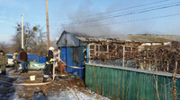 Рятувальники ліквідували пожежу в гаражі