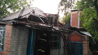 Рятувальники ліквідували пожежу в житловому будинку (ВІДЕО)