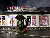 Рятувальники ліквідували пожежу магазину “Альбіон”