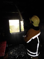 Рятувальники ліквідували пожежу в житловій будівлі