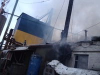 Бійці ДСНС ліквідували пожежу у цеху по виробництву олії