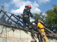 Городоцький район: рятувальники ліквідували пожежу у приватному господарстві