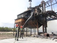 Нововоронцовський район: пожежні ліквідували займання в сушарці