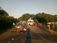 Погребищенський район: рятувальники деблокували загиблого водія з автомобіля
