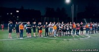 Как сыграли в мини-футбол в Новодонецком