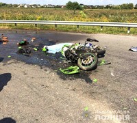 Поблизу Рівного у ДТП загинув мотоцикліст 
