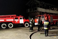 Борщівський район: триває ліквідація пожежі зерносушарки з кукурудзою 