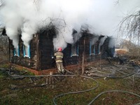 Іванківський район: вогнеборці ліквідували загорання житлового будинку