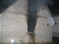 Необережність  під час паління призвела до пожежі в житловому будинку