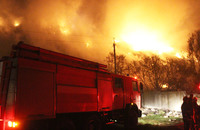 Рятувальники ДСНС ліквідували пожежу на міському сміттєзвалищі