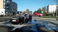 Вогнеборці ліквідували пожежу в легковому автомобілі