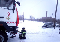Лохвицький район: рятувальники ліквідували наслідки ДТП