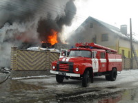 Ліквідовано пожежу складського приміщення в селі Підлужжя