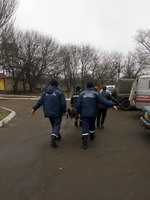 Миколаївська область: рятувальники надали допомогу медикам у транспортуванні хворого чоловіка