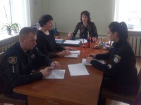 Відбулась робоча зустріч керівників Любарського РС філії Центру пробації у Житомирській області та Любарського відділення поліції