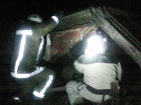 Горностаївські рятувальники ліквідували пожежу літньої кухні