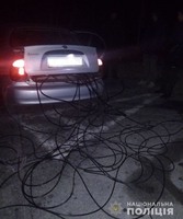 У Запорізькій області поліцейські викрили крадіїв кабельно-провідникової продукції