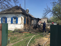 Котелевський район: вогнеборці ліквідували пожежу у житловому будинку