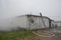 Яворівський район: рятувальники ліквідували пожежу в складській будівлі