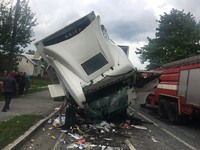 Сколівський район: внаслідок ДТП загинув водій вантажівки 