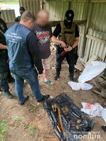 На Черкащині оперативники вилучили арсенал зброї з боєприпасами