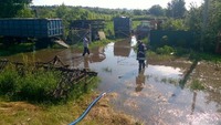 Одеська область: рятувальники надають допомогу людям відкачуючи воду з приватних домоволодінь