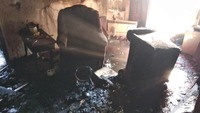 м. Новогродівка: в результаті пожежі постраждав чоловік