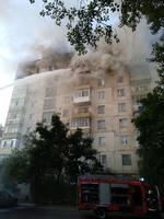 м. Сєвєродонецьк: під час пожежі у багатоповерховому будинку загинуо двоє громадян 