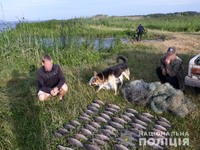 На Канівському водосховищі правоохоронці Київщини затримали рибних бракон’єрів