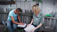 Перевірка підоблікових осіб Березнегуватського сектору пробації за місцем проживання