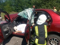 Кіровоградська область: рятувальники надали допомогу по ліквідації наслідків ДТП
