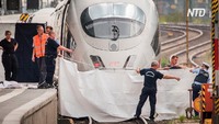 Во Франкфурте провели панихиду по мальчику, которого столкнули под поезд