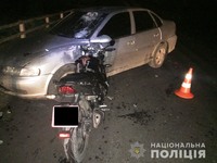 Cімнадцятирічний мотоцикліст тяжко травмувався у ДТП на Сарненщині
