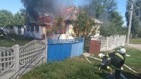 Золотоніський район: рятувальники ліквідували пожежу житлового будинку 
