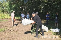 На Хмельниччині на приватному господарстві поліцейські виявили цілу плантацію конопель