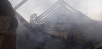 Миколаївська область: вогнеборці ліквідували пожежу у будівлі «УКРПОШТИ»