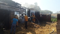 Жашківський район: рятувальники ліквідували пожежу в сараї 