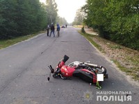 Троє мотоциклістів потрапили у ДТП на Рівненщині