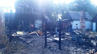 Радомишльський район: вогнеборці ліквідували пожежу господарчої споруди, що поширилась на оселю та літню кухню