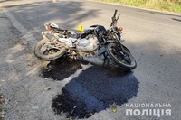 На Борщівщині мотоцикліст після ДТП потрапив до реанімації