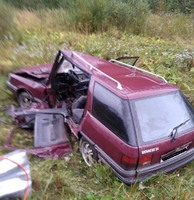 Сколівський район: рятувальники вивільнили травмованого водія з понівеченого у ДТП автомобіля 