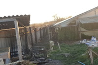 Дергачівський район: через випалювання сухостою трапилась пожежа, яка ледь не знищила приватну теплицю