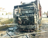 Яворівський район: вогнеборці ліквідували пожежу у вантажному автомобілі 