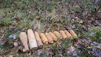 Середино-Будський район: піротехніки знищили, виявлений грибниками арсенал боєприпасів