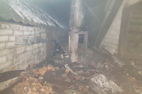 Дергачівський район: несправний димар став причиною пожежі у приватній оселі