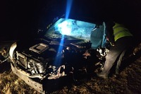 Куликівський район: рятувальники деблокували загиблого водія з пошкодженого внаслідок ДТП автомобіля