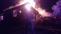 Миколаївського район: вогнем знищено дерев’яну сауну 